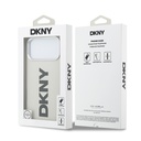 Apple iPhone 17 Pro Max Uyumlu Kılıf DKNY Orjinal Lisanslı M-safe Şarj Özellikli PU Büyük Dikey Logolu Kapak - 14