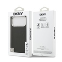 Apple iPhone 17 Pro Max Uyumlu Kılıf DKNY Orjinal Lisanslı M-safe Şarj Özellikli PU Deri Kabartmalı Kapak - 13