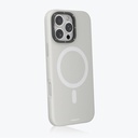 Apple iPhone 16 Pro Max Uyumlu Kılıf Magsafe Şarj Özellikli Kamera Standlı Silikon Youngkit Bitty Cream Kapak - 4