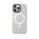Apple iPhone 16 Pro Max Uyumlu Kılıf Magsafe Şarj Özellikli Kamera Standlı Silikon Youngkit Bitty Cream Kapak - 14