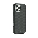 Apple iPhone 16 Pro Max Uyumlu Kılıf Wiwu DCC-205 Magsafe Şarj Özellikli Aramid Fiber Tasarım Kevlar Kapak - 1