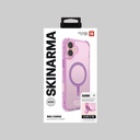 Apple iPhone 16 Plus Uyumlu Kılıf Magsafe Şarj Özellikli Şeffaf Airbag Tasarımlı Skinarma Saido Kapak - 7