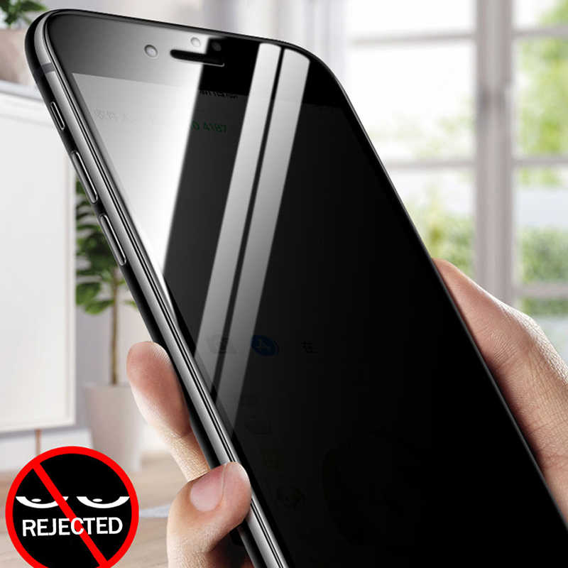 Apple iPhone 8 Plus Uyumlu Zore Kor Privacy Cam Ekran Koruyucu - 1