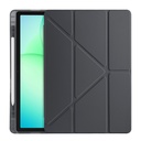 Samsung Galaxy Tab A11 Plus Uyumlu Kılıf Zore Tri Folding Kalem Bölmeli Standlı Kılıf - 6