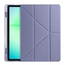 Samsung Galaxy Tab A11 Plus Uyumlu Kılıf Zore Tri Folding Kalem Bölmeli Standlı Kılıf - 7