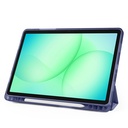 Samsung Galaxy Tab A11 Plus Uyumlu Kılıf Zore Tri Folding Kalem Bölmeli Standlı Kılıf - 19