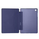 Samsung Galaxy Tab A11 Plus Uyumlu Kılıf Zore Tri Folding Kalem Bölmeli Standlı Kılıf - 23