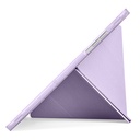 Samsung Galaxy Tab A11 Plus Uyumlu Kılıf Zore Tri Folding Kalem Bölmeli Standlı Kılıf - 32