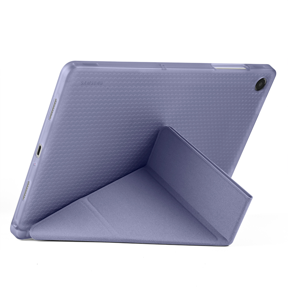 Samsung Galaxy Tab A11 Plus Uyumlu Kılıf Zore Tri Folding Kalem Bölmeli Standlı Kılıf - 38