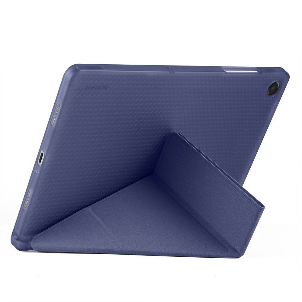Samsung Galaxy Tab A11 Plus Uyumlu Kılıf Zore Tri Folding Kalem Bölmeli Standlı Kılıf - 43