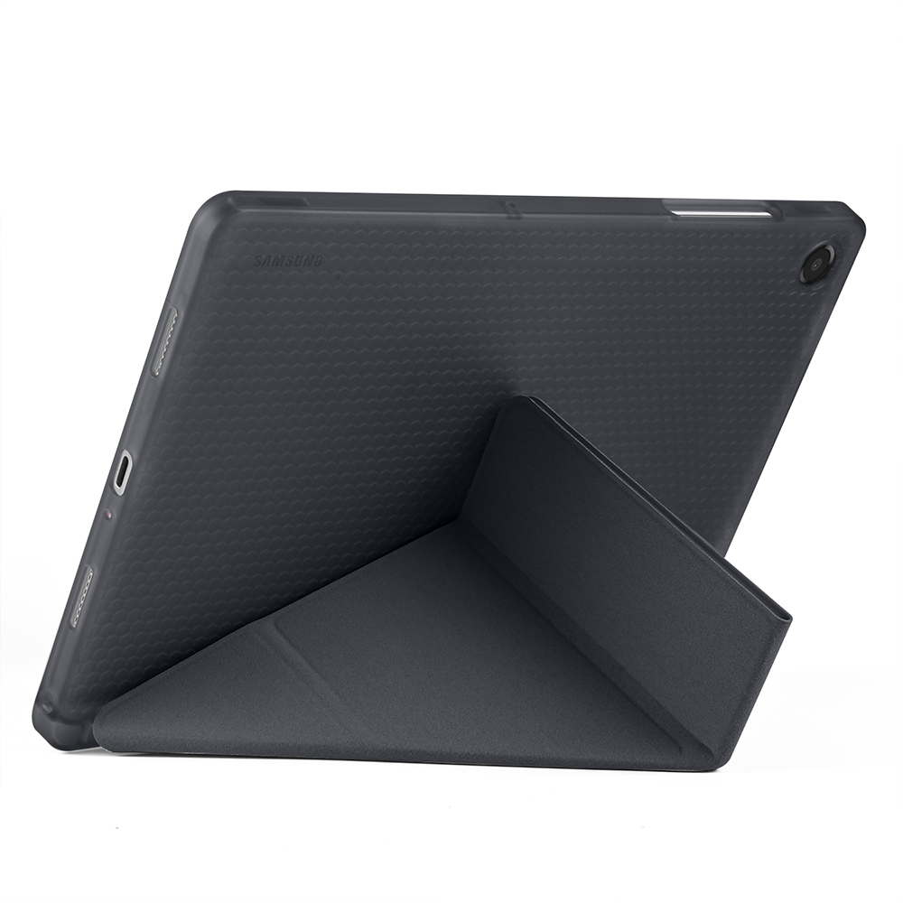 Samsung Galaxy Tab A11 Plus Uyumlu Kılıf Zore Tri Folding Kalem Bölmeli Standlı Kılıf - 45