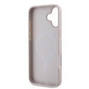 Apple iPhone 16 Uyumlu Kılıf Guess Orjinal Lisanslı M-safe Şarj Özellikli PU Deri Şerit Logo Dizaynlı Kapak - 6