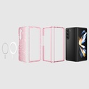Samsung Galaxy Z Fold 6 Uyumlu Kılıf M-safe Şarj Özellikli Parlayan Simli Saydam Renkli Zore Allstar Kapak - 7