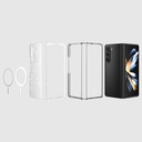 Samsung Galaxy Z Fold 6 Uyumlu Kılıf M-safe Şarj Özellikli Parlayan Simli Saydam Renkli Zore Allstar Kapak - 16