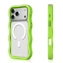 Apple iPhone 17 Pro Uyumlu Kılıf M-safe Şarj Özellikli Youngkit Wave Matte Serisi Kapak - 1