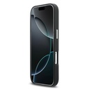 Apple iPhone 17 Pro Uyumlu Kılıf DKNY Orjinal Lisanslı M-safe Şarj Özellikli PU Büyük Dikey Logolu Kapak - 11