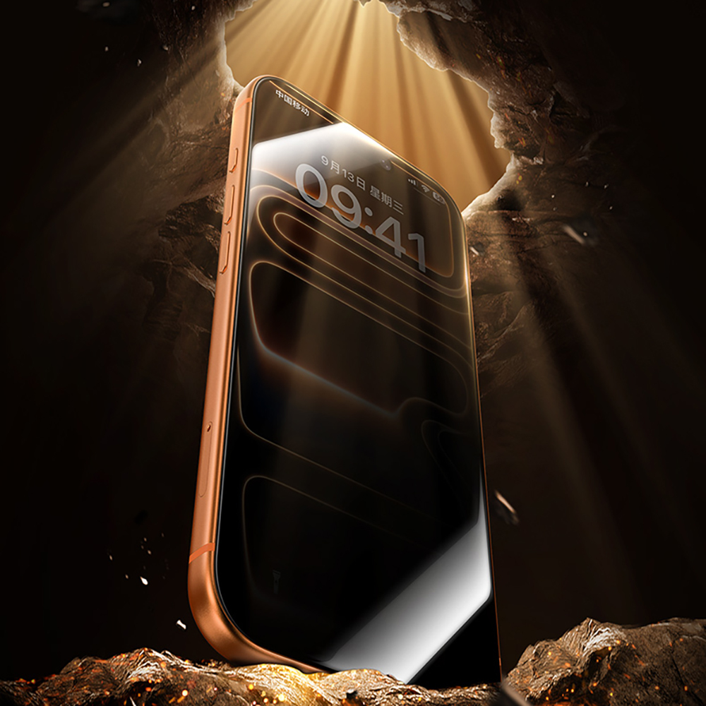 Apple iPhone 17 Uyumlu Benks Glass Warrior 2.0 EZFita Privacy Hayalet Cam Ekran Koruyucu + Kolay Uygulama Aparatı - 10