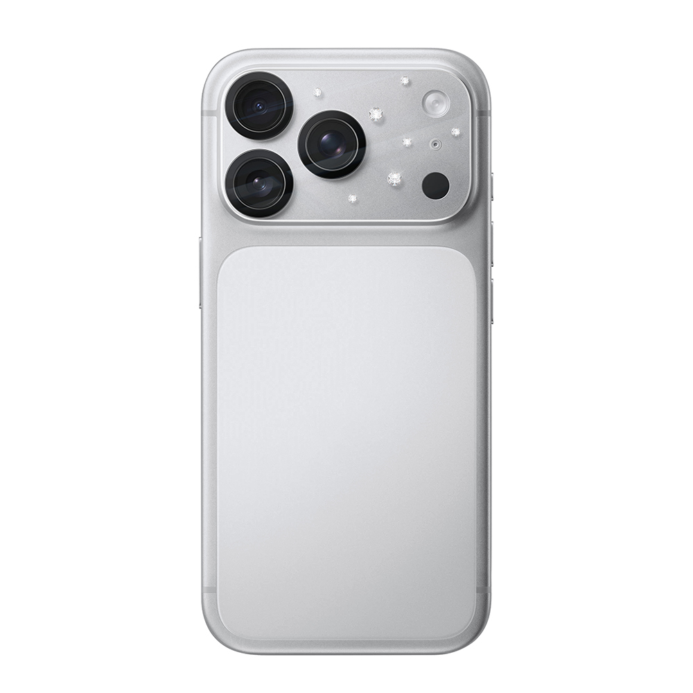 Apple iPhone 17 Pro Uyumlu Pynana Diamond Sky Serisi Taşlı Kamera Lens Koruyucu - 1