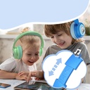 Wiwu KTD-02 Ayarlanabilir Kulak Üstü Kablolu ve Bluetooth 5.3 Çocuk Kulaklığı - 9