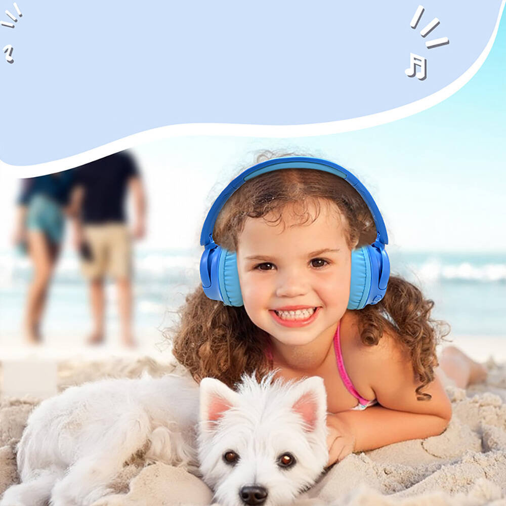 Wiwu KTD-02 Ayarlanabilir Kulak Üstü Kablolu ve Bluetooth 5.3 Çocuk Kulaklığı - 11