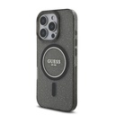 Apple iPhone 16 Pro Uyumlu Kılıf Guess Orjinal Lisanslı M-safe Şarj Özellikli Simli Silikon İnci Bileklikli Kapak - 2