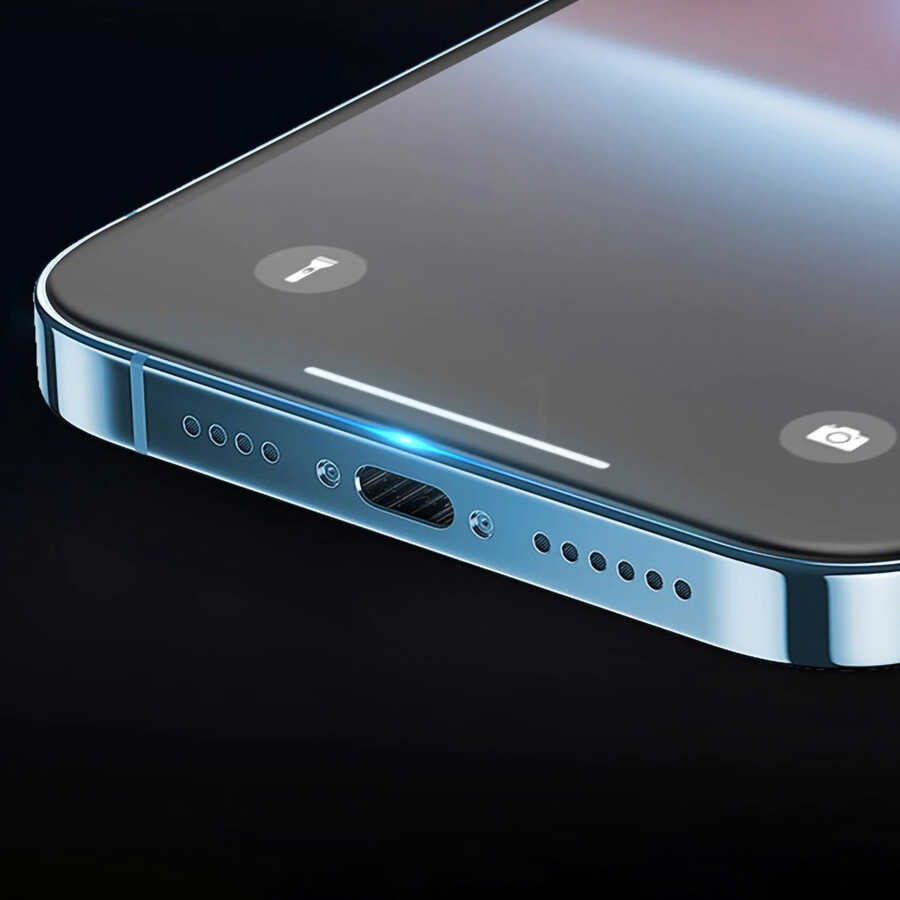 Apple iPhone 15 Uyumlu Davin 5D Cam Ekran Koruyucu - 7