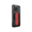 Apple iPhone 16 Pro Max Uyumlu Kılıf Magsafe Şarj Özellikli Teknoloji Desenli Standlı Skinarma Axon Kapak - 3