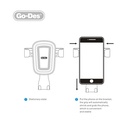Go Des GD-HD629 Araç Telefon Tutucu - 1