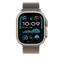 Apple Watch Ultra 49mm Uyumlu Zore KRD-121 Metal Hasır Kordon - 1
