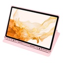 Samsung Galaxy Tab S9 Plus Uyumlu Kılıf Zore Termik Kalem Bölmeli Dönebilen Standlı Kılıf - 10