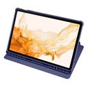 Samsung Galaxy Tab S9 Plus Uyumlu Kılıf Zore Termik Kalem Bölmeli Dönebilen Standlı Kılıf - 11