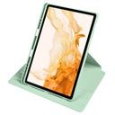 Samsung Galaxy Tab S9 Plus Uyumlu Kılıf Zore Termik Kalem Bölmeli Dönebilen Standlı Kılıf - 19