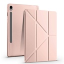 Samsung Galaxy Tab S9 Uyumlu Kılıf Zore Tri Folding Kalem Bölmeli Standlı Kılıf - 46
