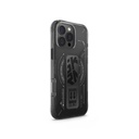 Apple iPhone 16 Pro Max Uyumlu Kılıf Magsafe Şarj Özellikli Teknoloji Desenli Standlı Skinarma Helio Kapak - 6