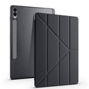 Samsung Galaxy Tab S9 Plus Uyumlu Kılıf Zore Tri Folding Kalem Bölmeli Standlı Kılıf - 22
