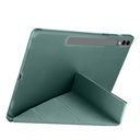 Samsung Galaxy Tab S9 Plus Uyumlu Kılıf Zore Tri Folding Kalem Bölmeli Standlı Kılıf - 38