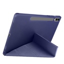 Samsung Galaxy Tab S9 Plus Uyumlu Kılıf Zore Tri Folding Kalem Bölmeli Standlı Kılıf - 41