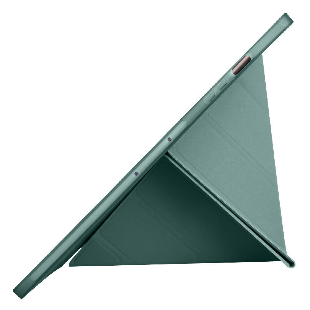 Samsung Galaxy Tab S9 Plus Uyumlu Kılıf Zore Tri Folding Kalem Bölmeli Standlı Kılıf - 47