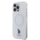 Apple iPhone 16 Pro Uyumlu Kılıf U.S. Polo Assn. Orjinal Lisanslı Magsafe Şarj Özellikli IML Double Horse Logolu Ring Kapak - 2
