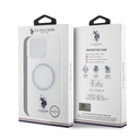 Apple iPhone 16 Pro Max Uyumlu Kılıf U.S. Polo Assn. Orjinal Lisanslı Magsafe Şarj Özellikli IML Double Horse Logolu Ring Kapak - 7