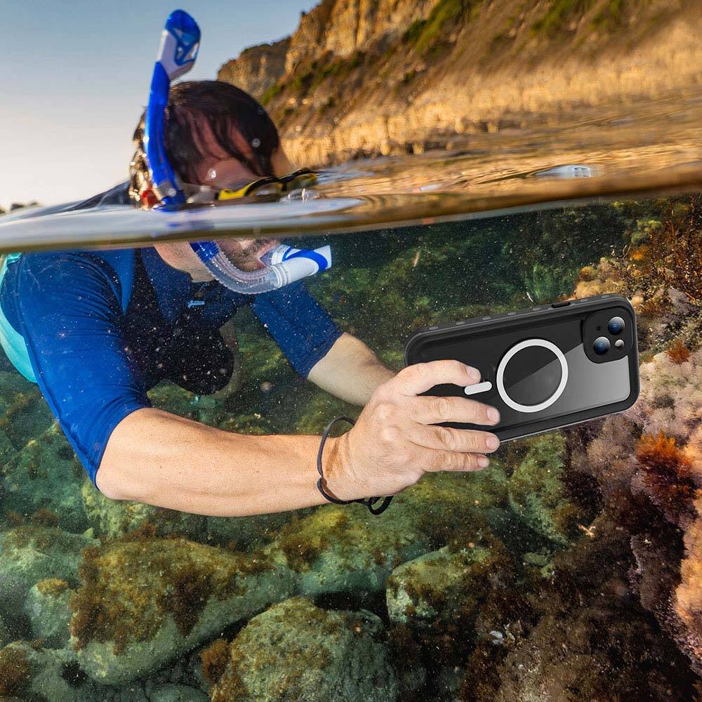 Apple iPhone 15 Plus Uyumlu Kılıf 1-1 Su Geçirmez Kılıf - 3