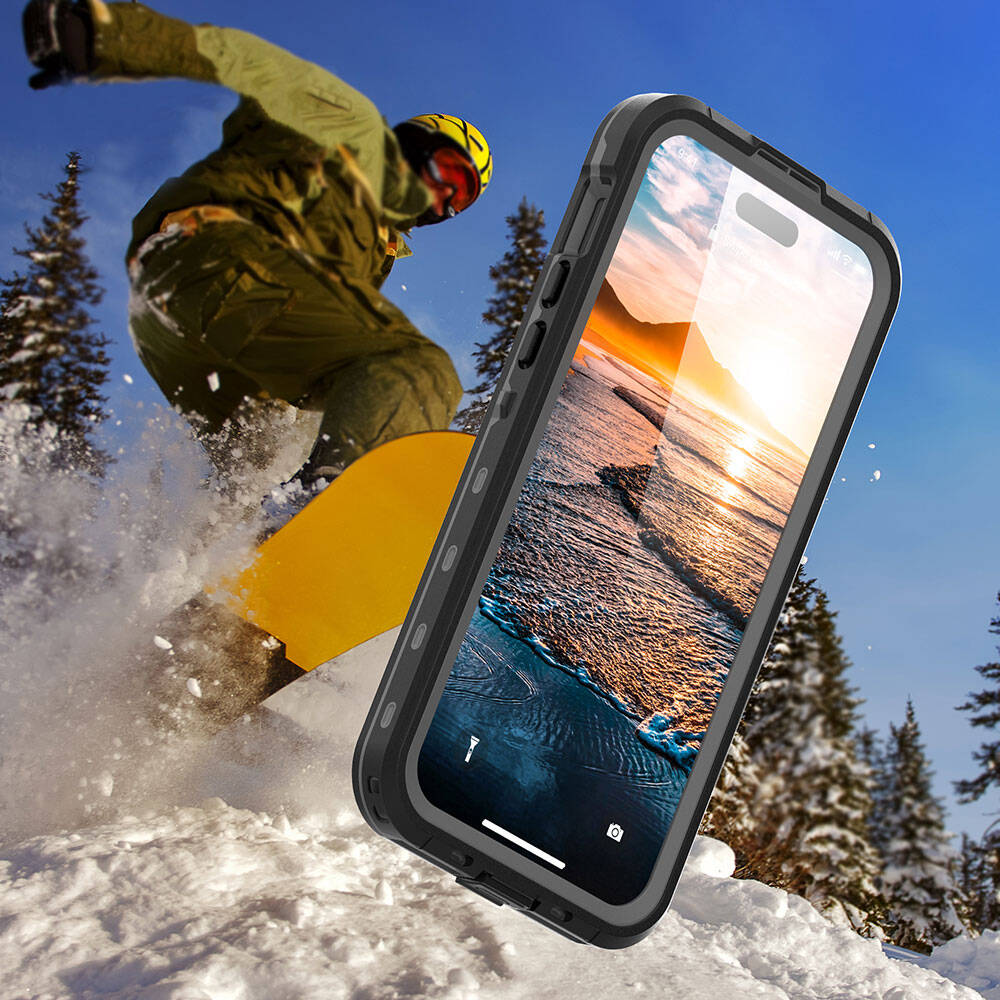 Apple iPhone 15 Plus Uyumlu Kılıf 1-1 Su Geçirmez Kılıf - 8