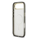 Apple iPhone 17 Air Uyumlu Kılıf Guess Orjinal Lisanslı M-safe Şarj Özellikli Yazı Logolu Python Desenli Kapak - 6
