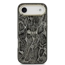 Apple iPhone 17 Air Uyumlu Kılıf Guess Orjinal Lisanslı M-safe Şarj Özellikli Yazı Logolu Python Desenli Kapak - 8