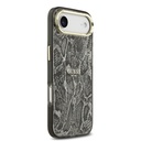 Apple iPhone 17 Air Uyumlu Kılıf Guess Orjinal Lisanslı M-safe Şarj Özellikli Yazı Logolu Python Desenli Kapak - 9