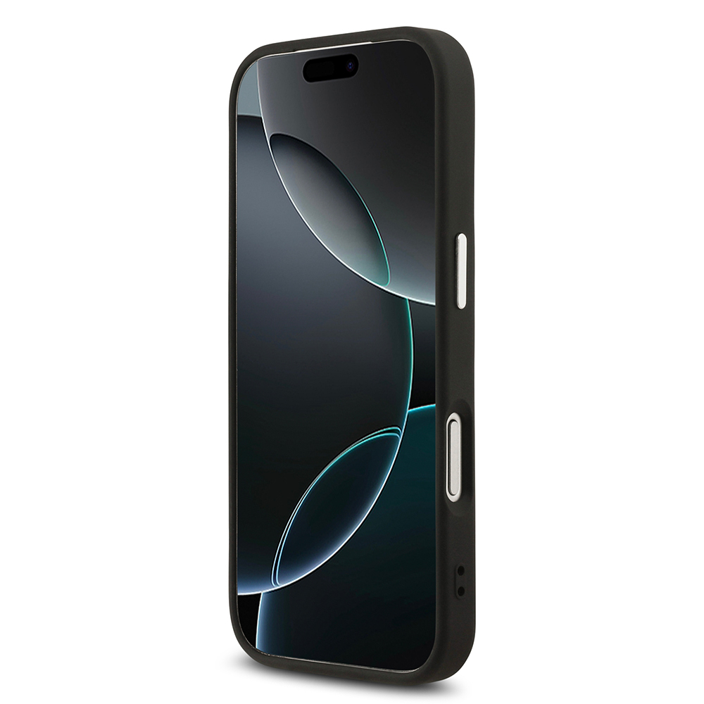 Apple iPhone 17 Pro Max Uyumlu Kılıf Karl Lagerfeld Orjinal Lisanslı M-safe Şarj Özellikli Metal Kamera ve Buton Tasarımlı Choupette PU Deri Kapak - 4