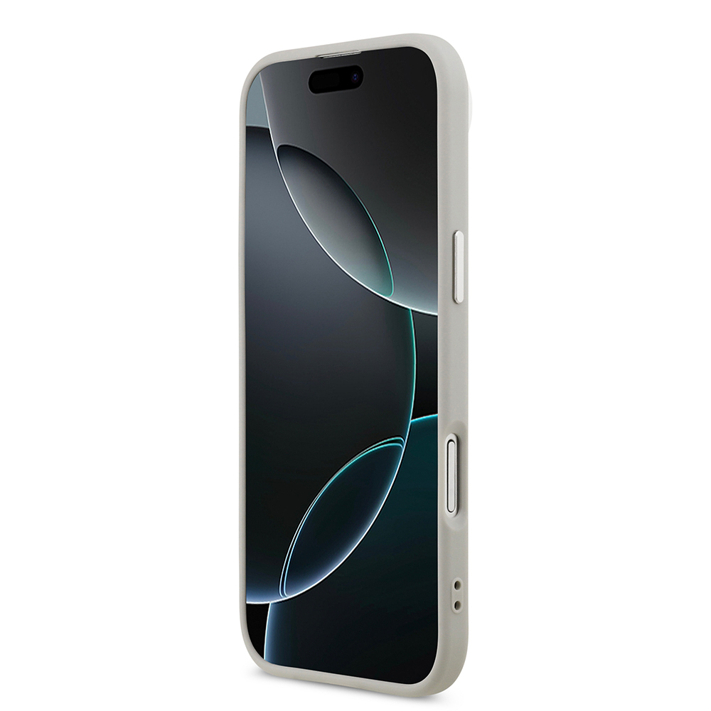 Apple iPhone 17 Air Uyumlu Kılıf Karl Lagerfeld Orjinal Lisanslı M-safe Şarj Özellikli Metal Kamera ve Buton Tasarımlı K&C PU Deri Kapak - 4
