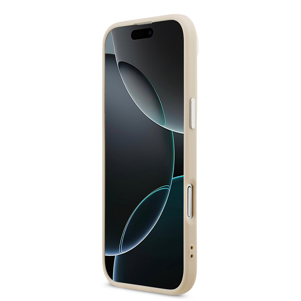 Apple iPhone 17 Air Uyumlu Kılıf Karl Lagerfeld Orjinal Lisanslı M-safe Şarj Özellikli Metal Kamera ve Buton Tasarımlı K&C PU Deri Kapak - 10