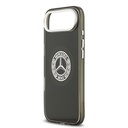Apple iPhone 17 Air Uyumlu Kılıf Mercedes Benz Orjinal Lisanslı M-safe Şarj Özellikli Çift Katmanlı PC Nostaljik Yıldız Dizayn Kapak - 5