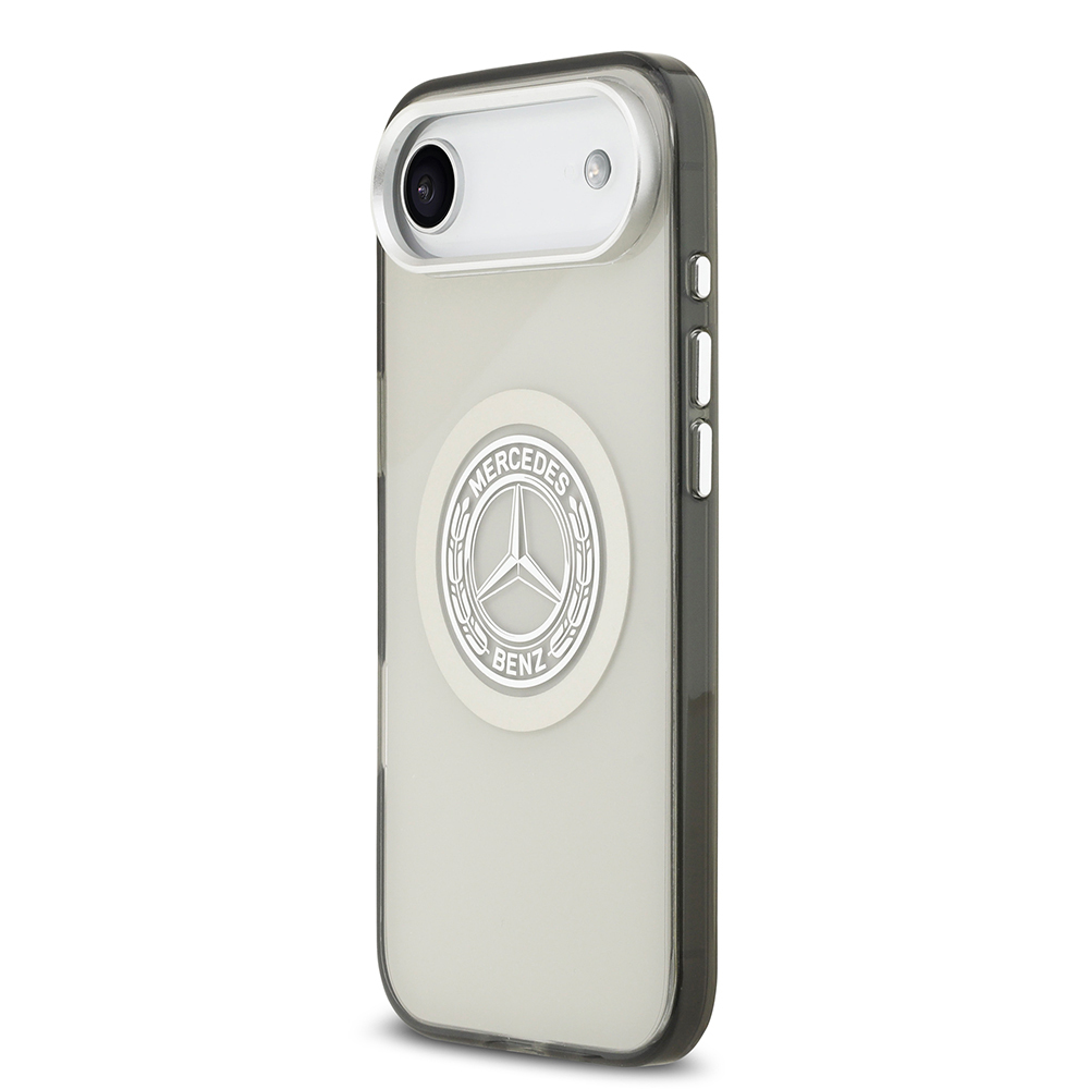 Apple iPhone 17 Air Uyumlu Kılıf Mercedes Benz Orjinal Lisanslı M-safe Şarj Özellikli Çift Katmanlı PC Nostaljik Yıldız Dizayn Kapak - 8